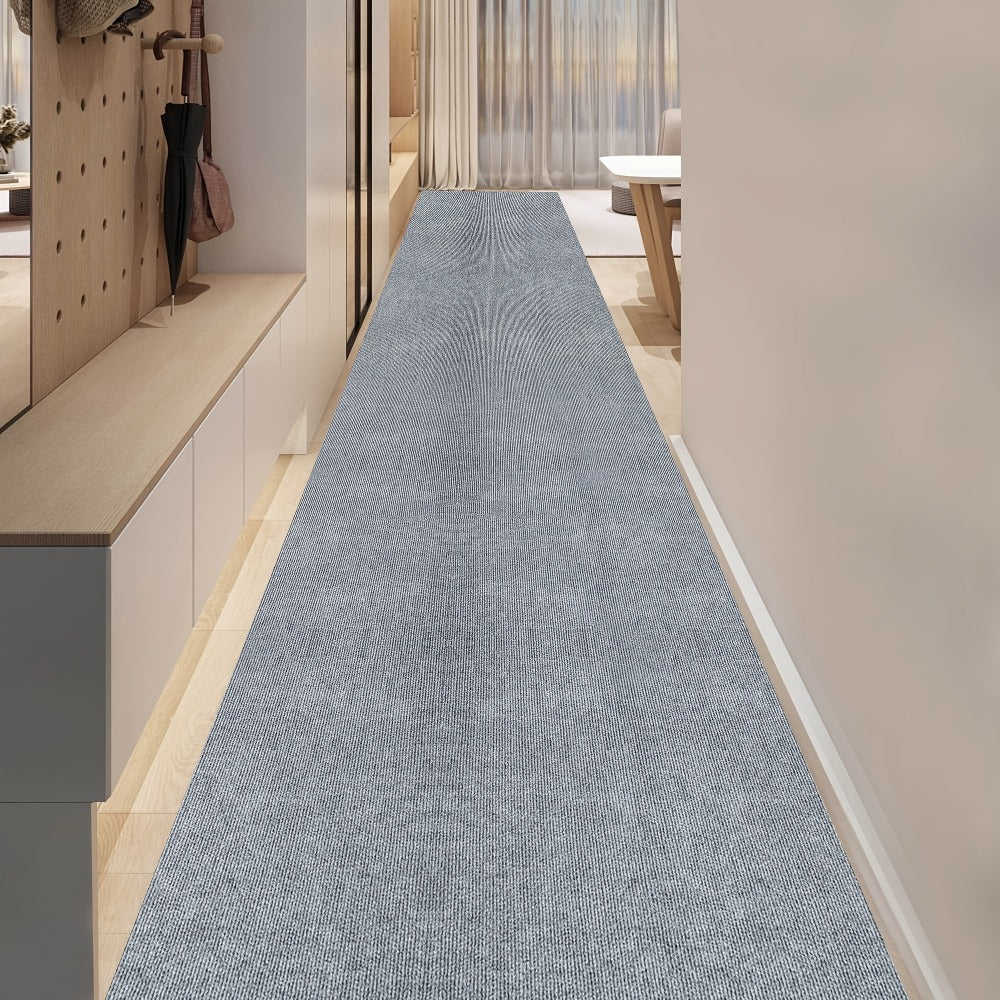 Striped Runner Rug Non-Slip Machine Washable – 100% Polyester PVC Backing Indoor Outdoor Hallway Mat, Soundproof 0.2" Thick Carpet for Kitchen, Patio & Entryway – 5 Colors, 4 Sizes - product image 7