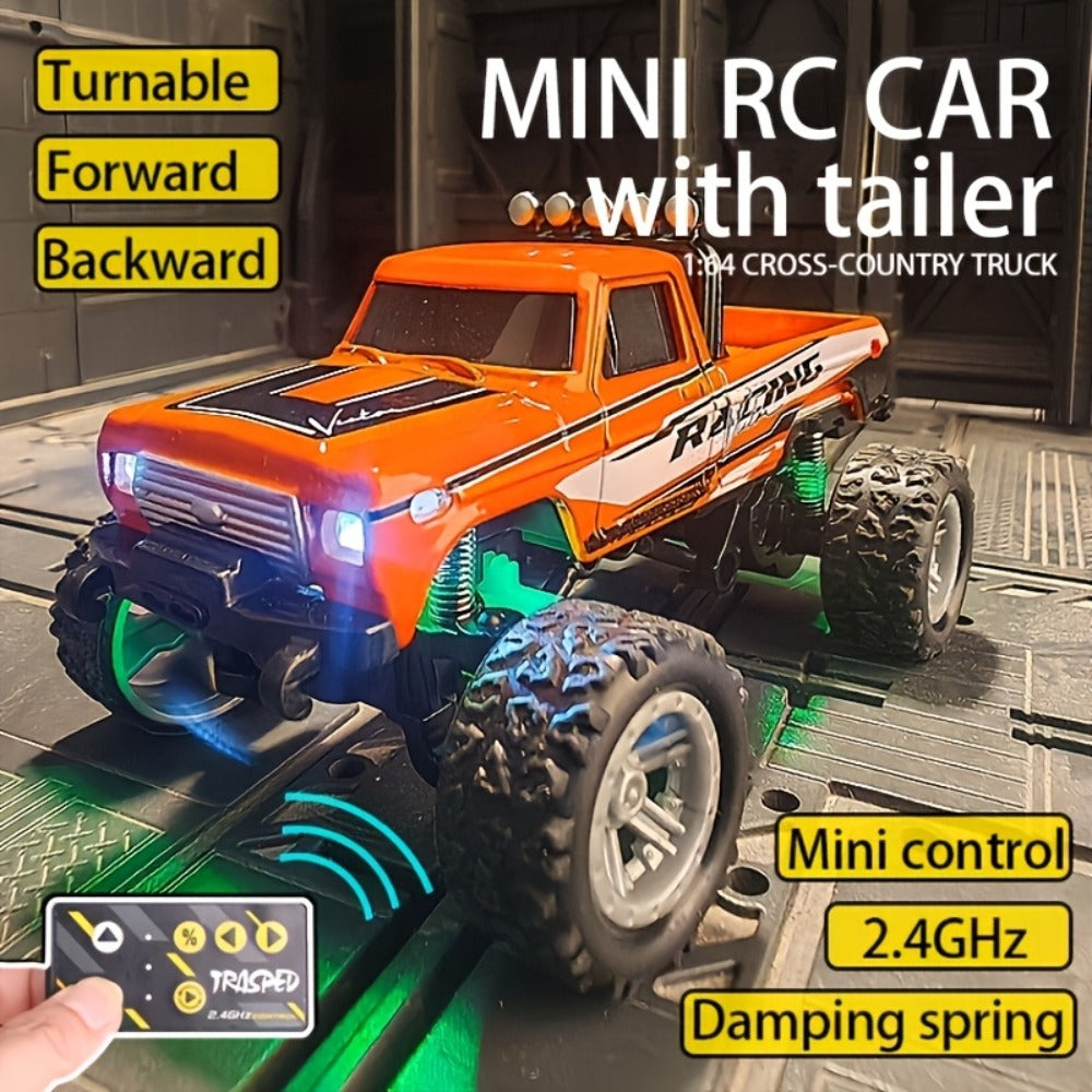 RC Off-Road Car with Alloy Body & Shock-Absorbing Chassis – Christmas Birthday Gift for Kids Teens – Remote Control Car for Boys Indoor Outdoor Racing Metal - product image 2