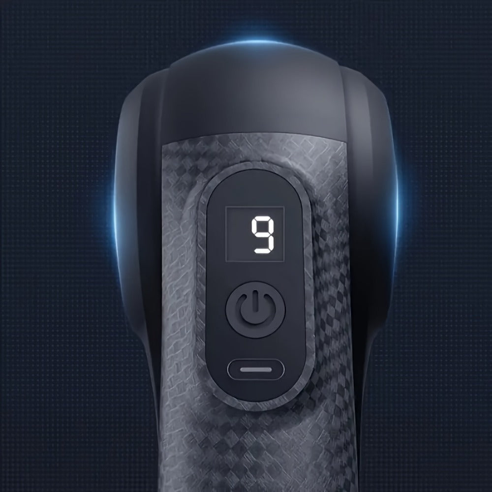 Massage Gun Deep Tissue Percussion Massager Portable | 9 Attachments 9 Speed Settings Muscle Relief Fatigue Recovery Pain Alleviation | Compact Handheld Body Massager for Athletes  - product image 9