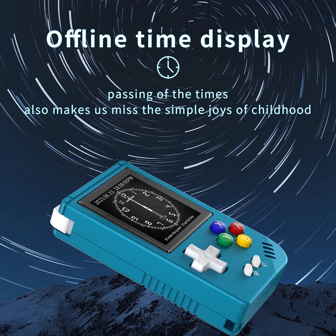 CNC Aluminum Linux 1.54" IPS 10 Emulators MP3 Clock 75g 3 Colors – Anbernic RG Nano Keychain Mini Retro Handheld Game Console