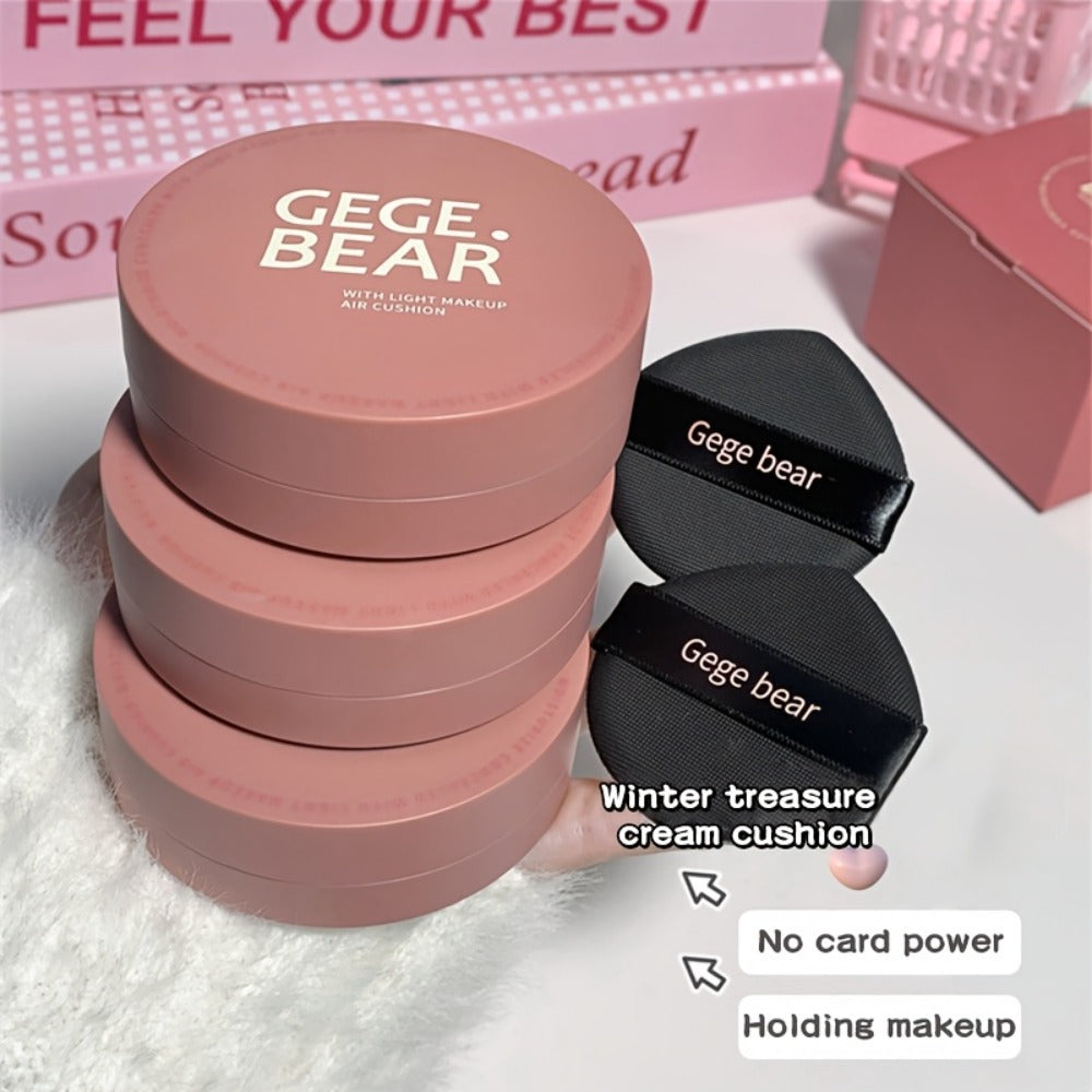 Oil Control Cushion BB Foundation with Replacement Core – Waterproof Sweatproof Invisible Pore Coverage, Moisturizing Lightweight Buildable Natural Finish for All Skin Types, Ivory - product image 8