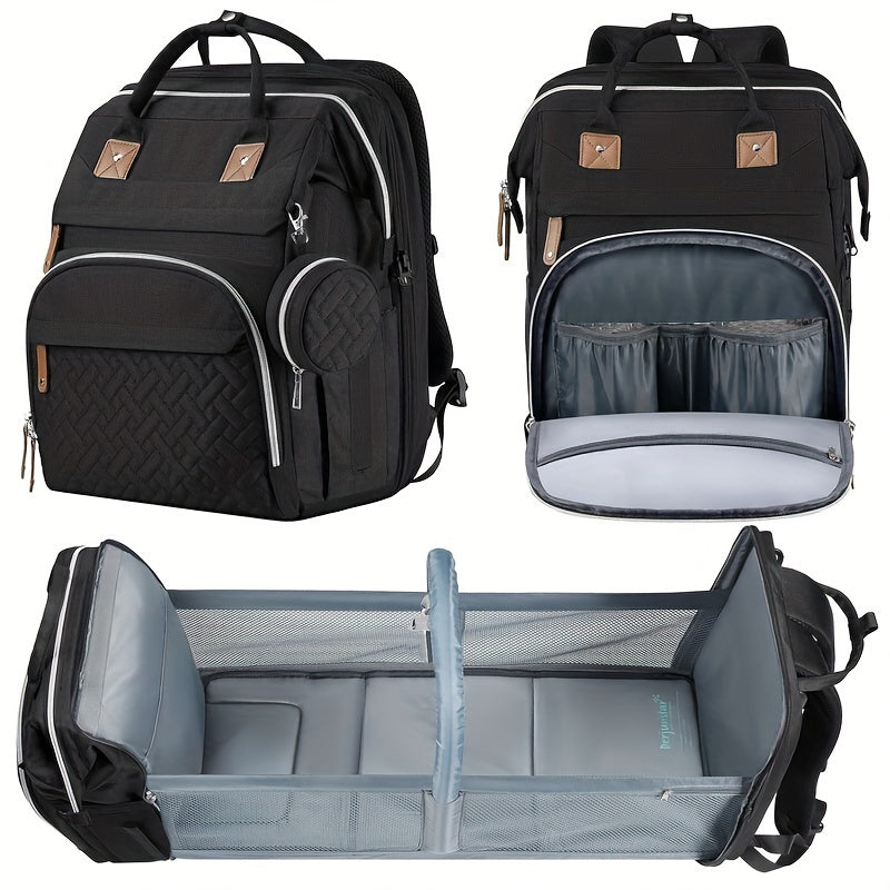 Diaper Bag Backpack, Diaper Bags, Shower Gifts, Multifunctional Diaper Backpack Large Capacity, Items, Necessitied - product image