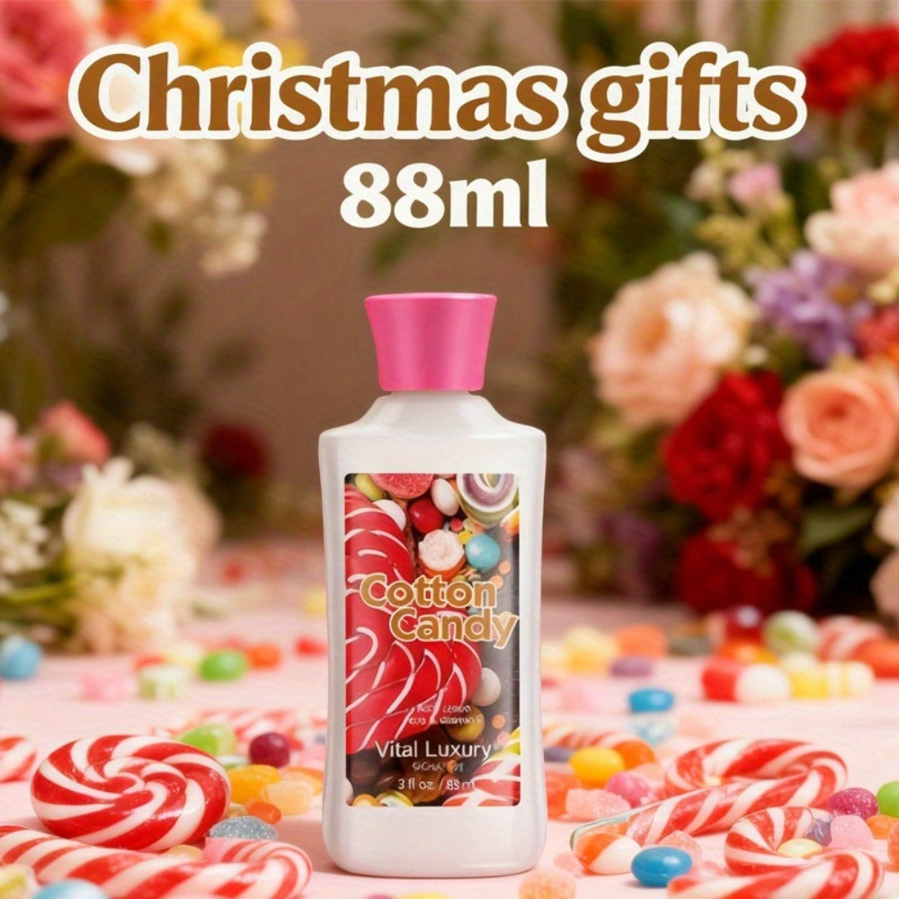 Scented Body Lotion & Hand Cream Vitamin C Glycerin Deep Moisturizing - Japanese Cherry Blossom Vanilla Cotton Candy Dry Skin Hydrating Lotion Women Men All Skin Types Gift - product image 9