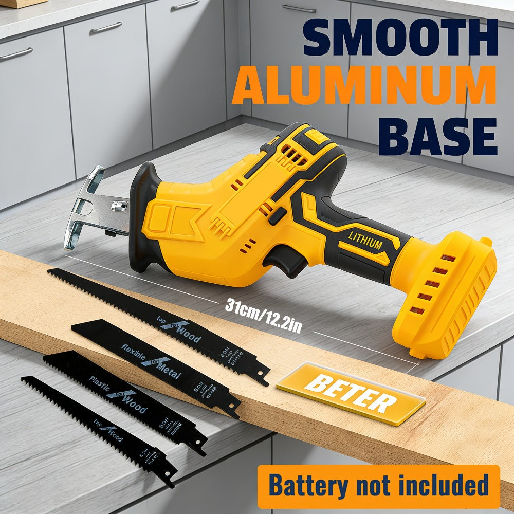 Reciprocating Saw Brushless Cordless for DeWalt 20V Battery – 0-3500 SPM Variable Speed, Tool-Free Blade Change, 4 Saw Blades Included, for Wood, Metal & PVC Cutting (Battery Not I - product image 3