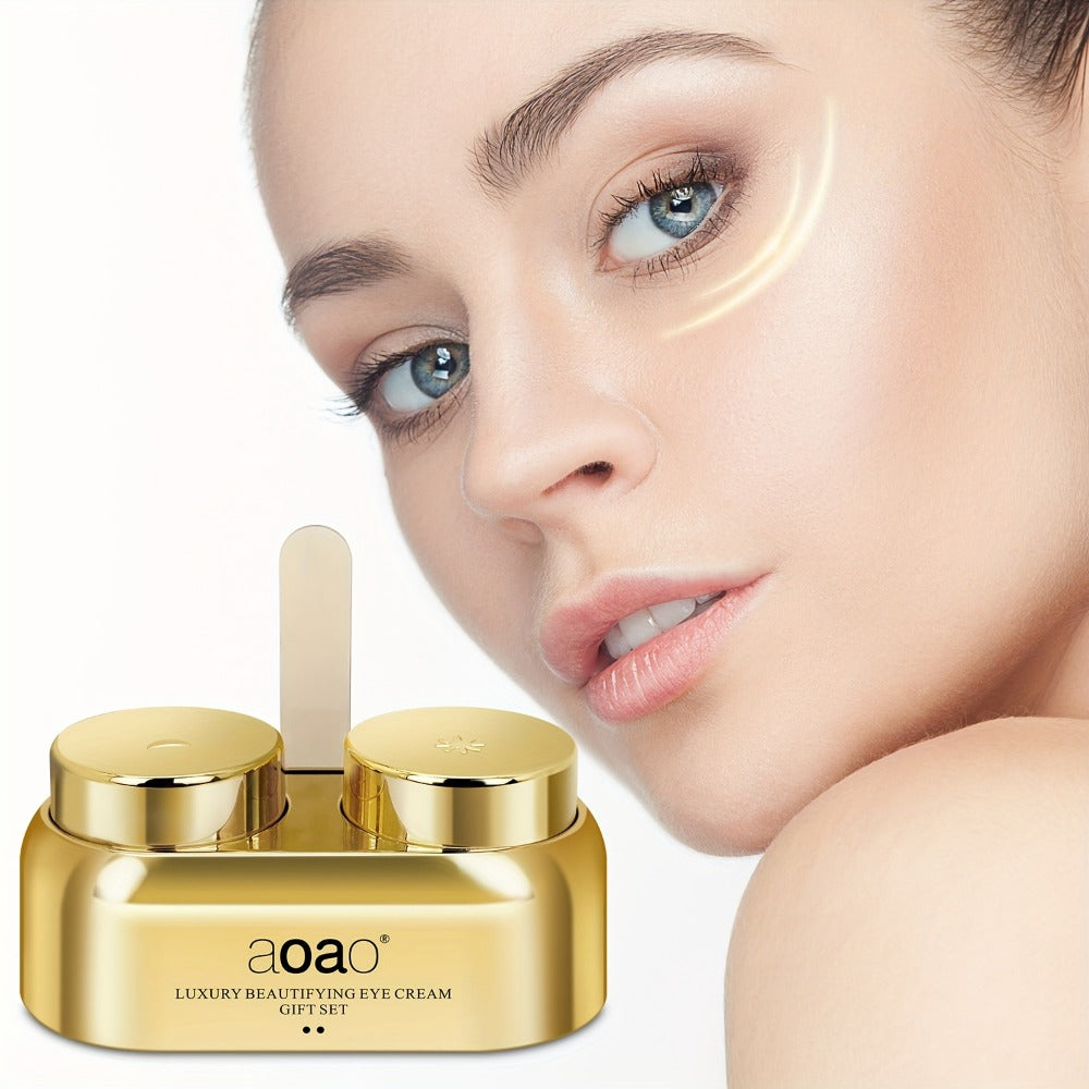 Caffeine Eye Cream Day & Night Set with Peptide, Hyaluronic Acid & Niacinamide – Firms, Brightens & Reduces Dark Circles, Puffiness & Fine Lines | Anti-Aging Eye Essence for Women  - product image 13