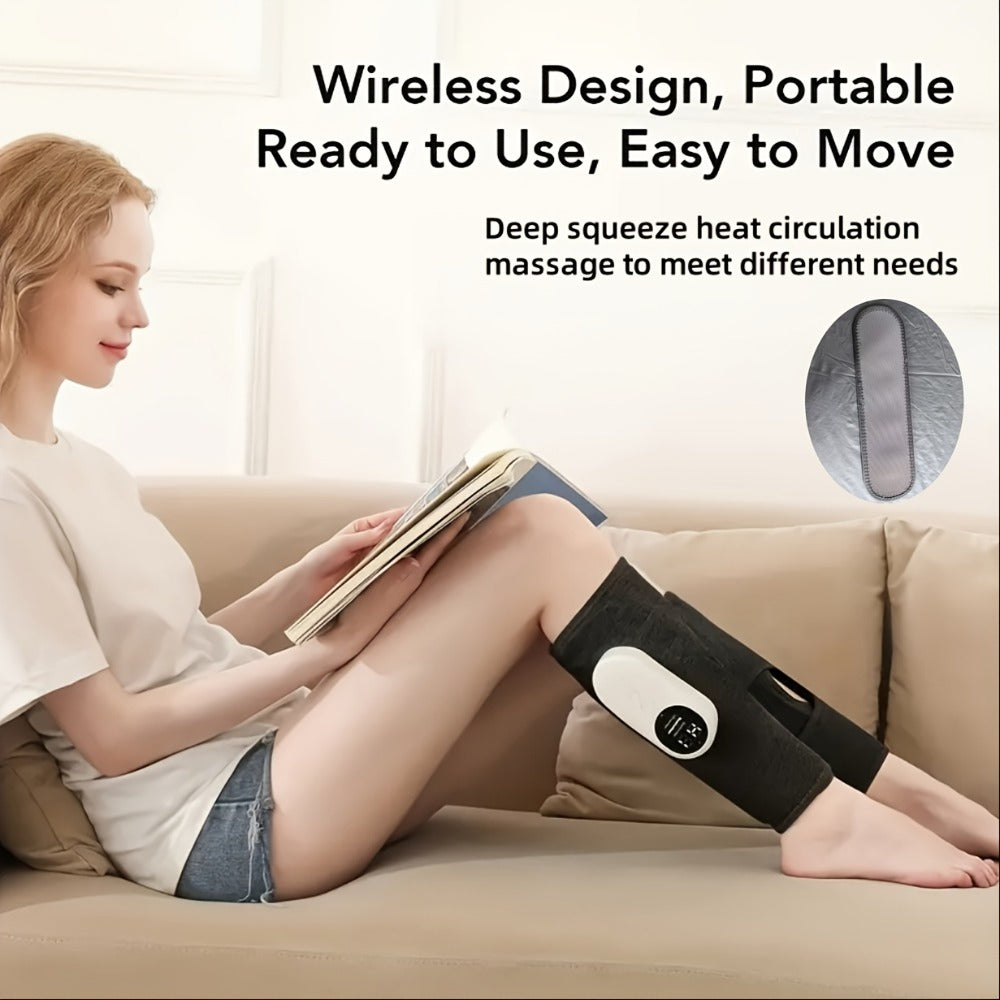 Air Compression Leg Massager – Cordless Calf & Foot Massager with 3 Intensity Levels for Legs, Thighs, Knees & Feet | Circulation Booster, Holiday Gift for Women & Men - product image 5