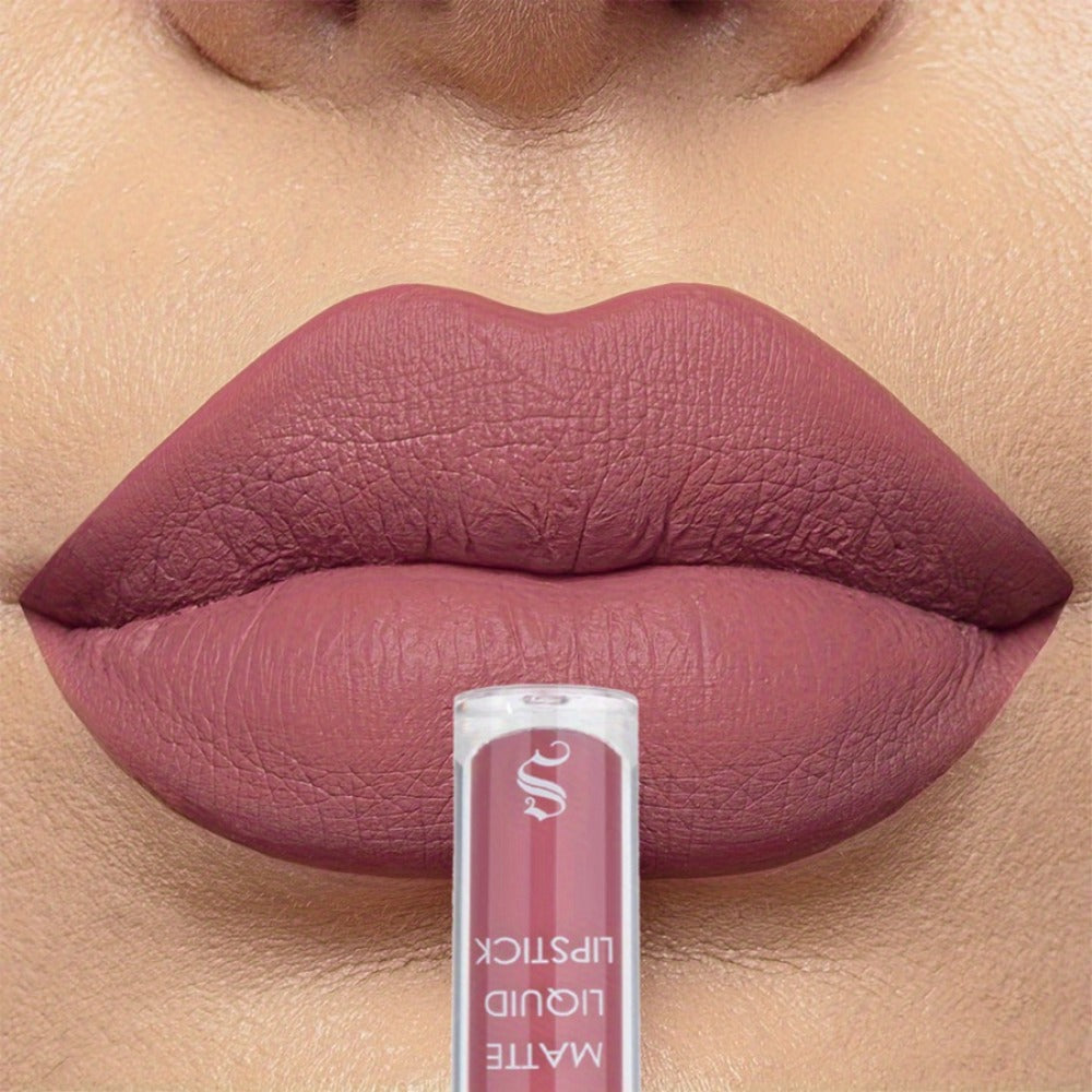 Bear Lip Glaze Set 3 Colors — Cute Bear Packaging Velvet Matte Waterproof Liquid Lipstick in Brown Pink & Red, Non-Stick Non-Greasy Long-Lasting Formula, Gift for Women Girls & Bea - product image 22