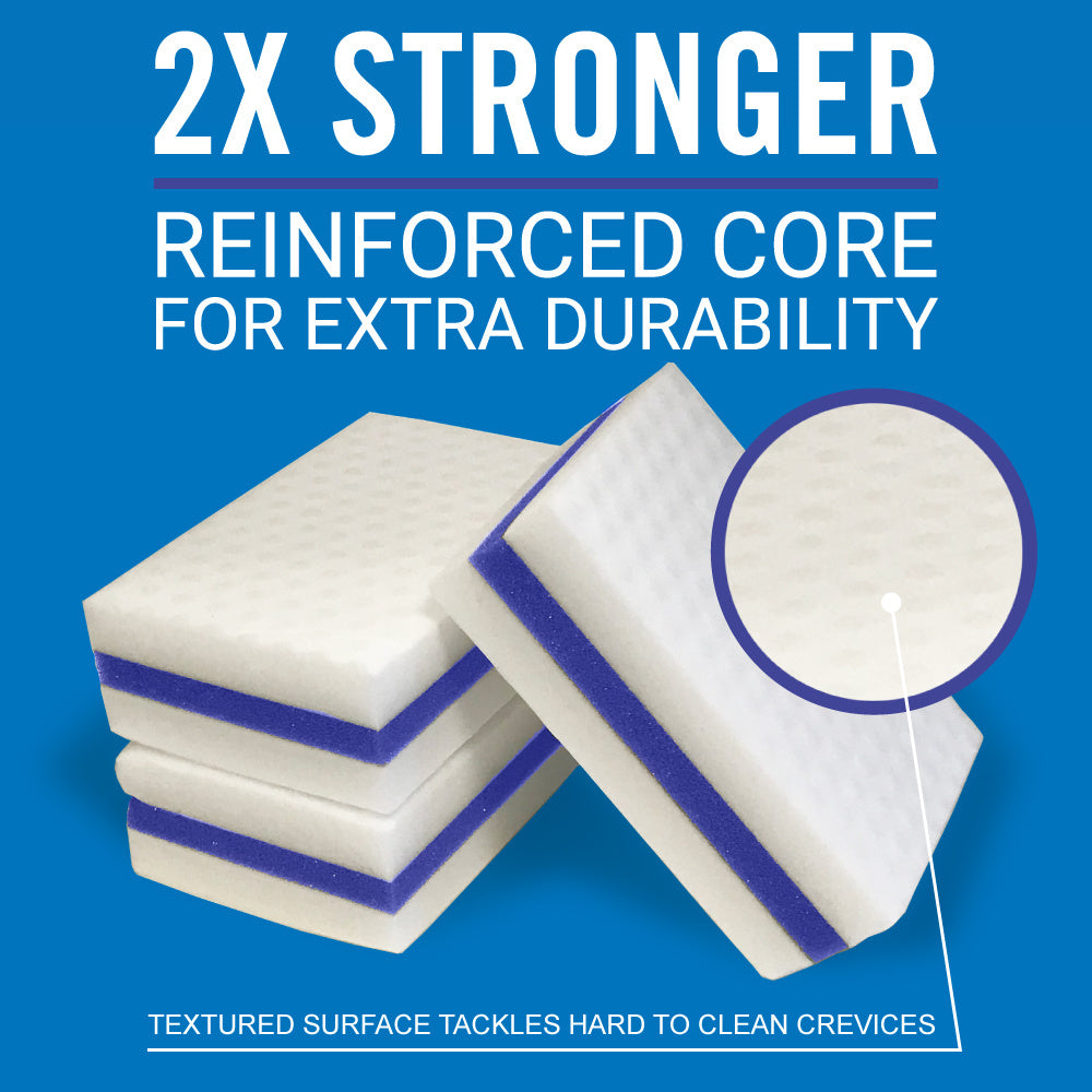 Boat Eraser Cleaning Sponge | Removes Scuffs, Dirt & Grease on Pontoon, Fishing & Jon Boats (3, 9 or 12 Pack) | No Bleach Magic Scrubber for Deck, Hull, Vinyl - product image 4