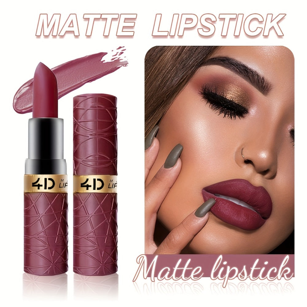 Matte Lip Gloss Set 6 Pcs Long-Lasting – Water-Resistant Non-Sticky Velvety Lip Color with Plant-Based Squalane, Full Coverage Shades for All Skin Tones, Holiday & Valentine Gift S - product image 5