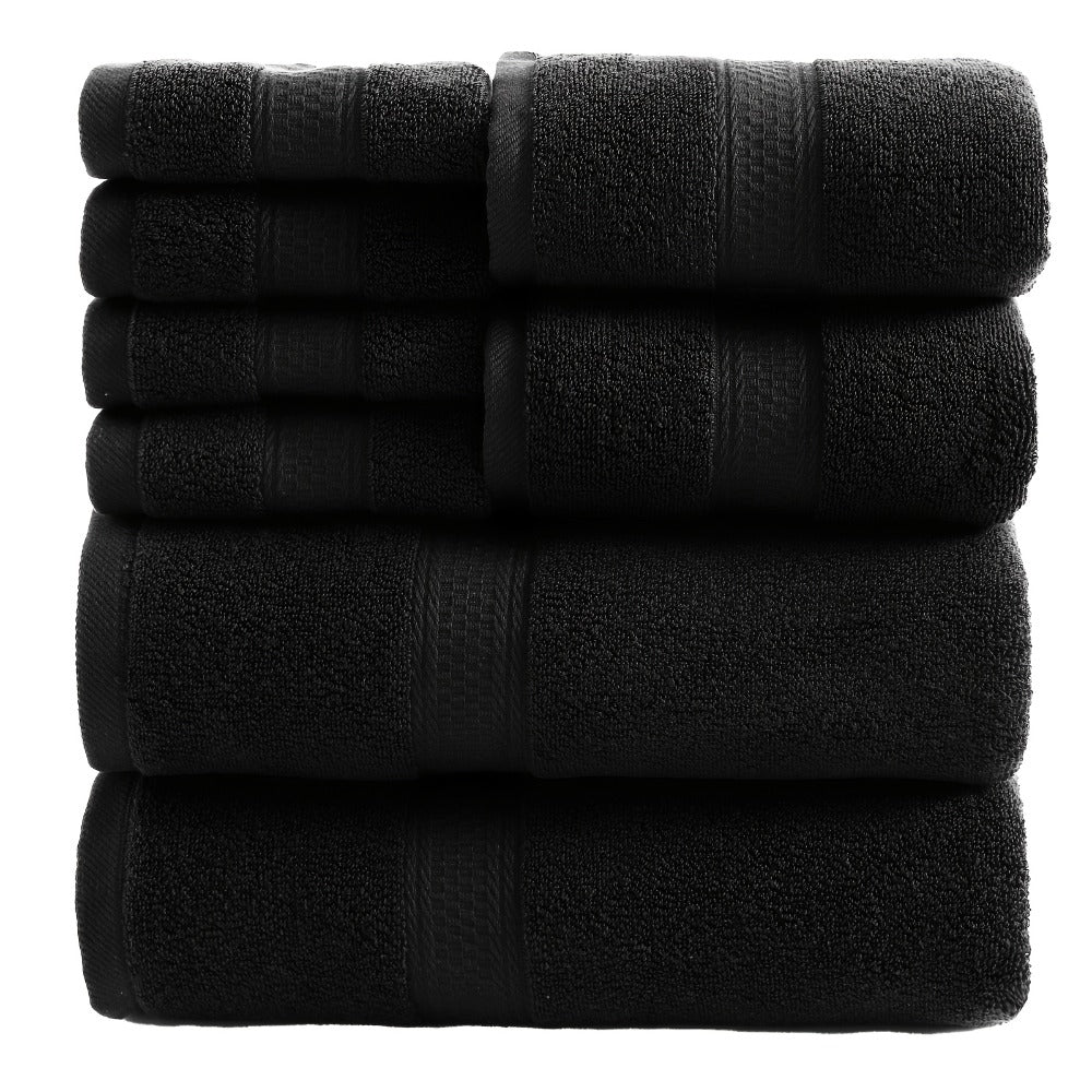 Luxury Soft Towel Set 8 or 16 Piece - Thickened Quick Dry Skin Friendly High Absorbency Bath Towels Hand Towels Washcloths | 13+ Colors | Home Hotel Travel Fitness Spa Gift Set - product image 6