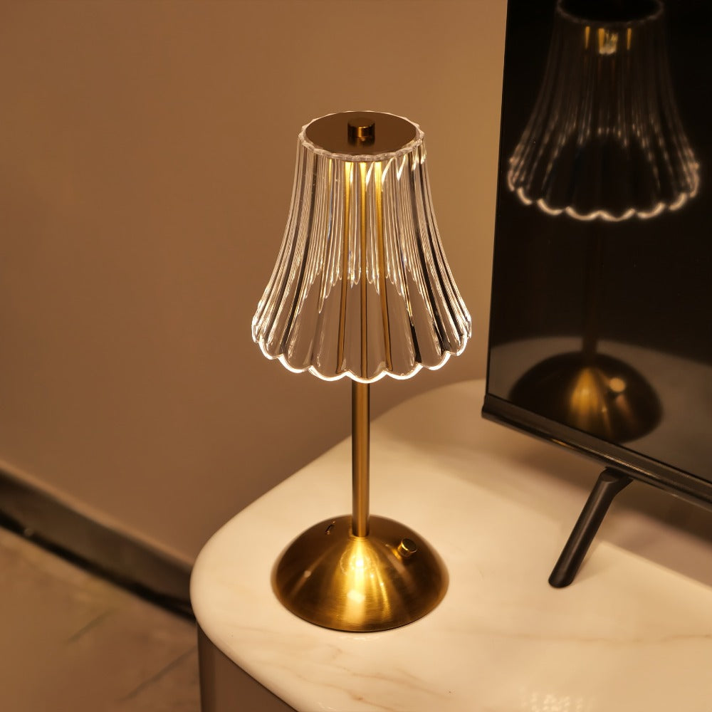 LED Retro Metal Table Lamp for Bedroom, Nordic Bedside Night Light with USB Charging, Warm Atmosphere Desk Lamp for Living Room Reading - product image 6