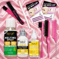 Lace Wig Glue Kit 10pcs Complete Set with Lace Melting Spray Liquid Adhesive Remover Strong Hold Quick Dry for Beginners | Lace Front Full Lace Wig Fixing Tools - product image 18