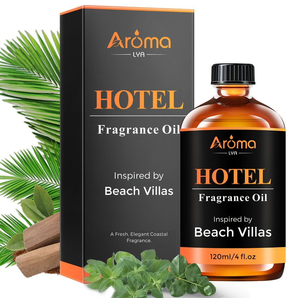 Hotel Fragrance Oil 4oz – Luxury Resort Scents for Diffuser, Candle, Humidifier & Car | M Way, White Tea, Carlton, Beach Villas - product image 9