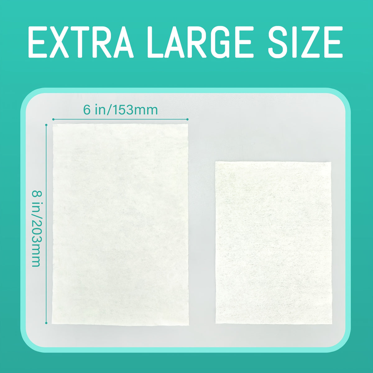 Lotfancy Extra Large Flushable Wet Wipes, Thickened Butt Wipes, 6 Packs X 48 Ct, 144/288 Wipes, Septic and Sewer Safe, Quick-Dispersing, No Alcohol - product image 4