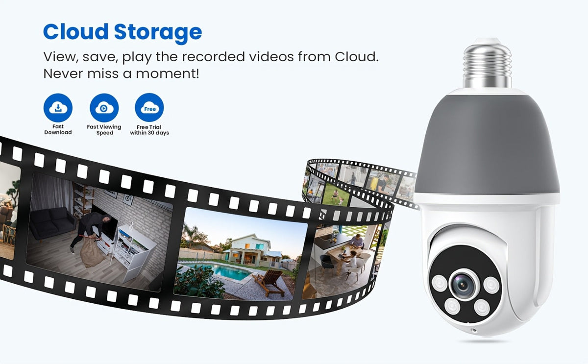 AI Auto Tracking Security Camera 360° Panoramic 1920P | Infrared Night Vision Two-Way Audio 2.4GHz USB Charging | Wireless Indoor Surveillance Camera Human Motion Detection - product image 12