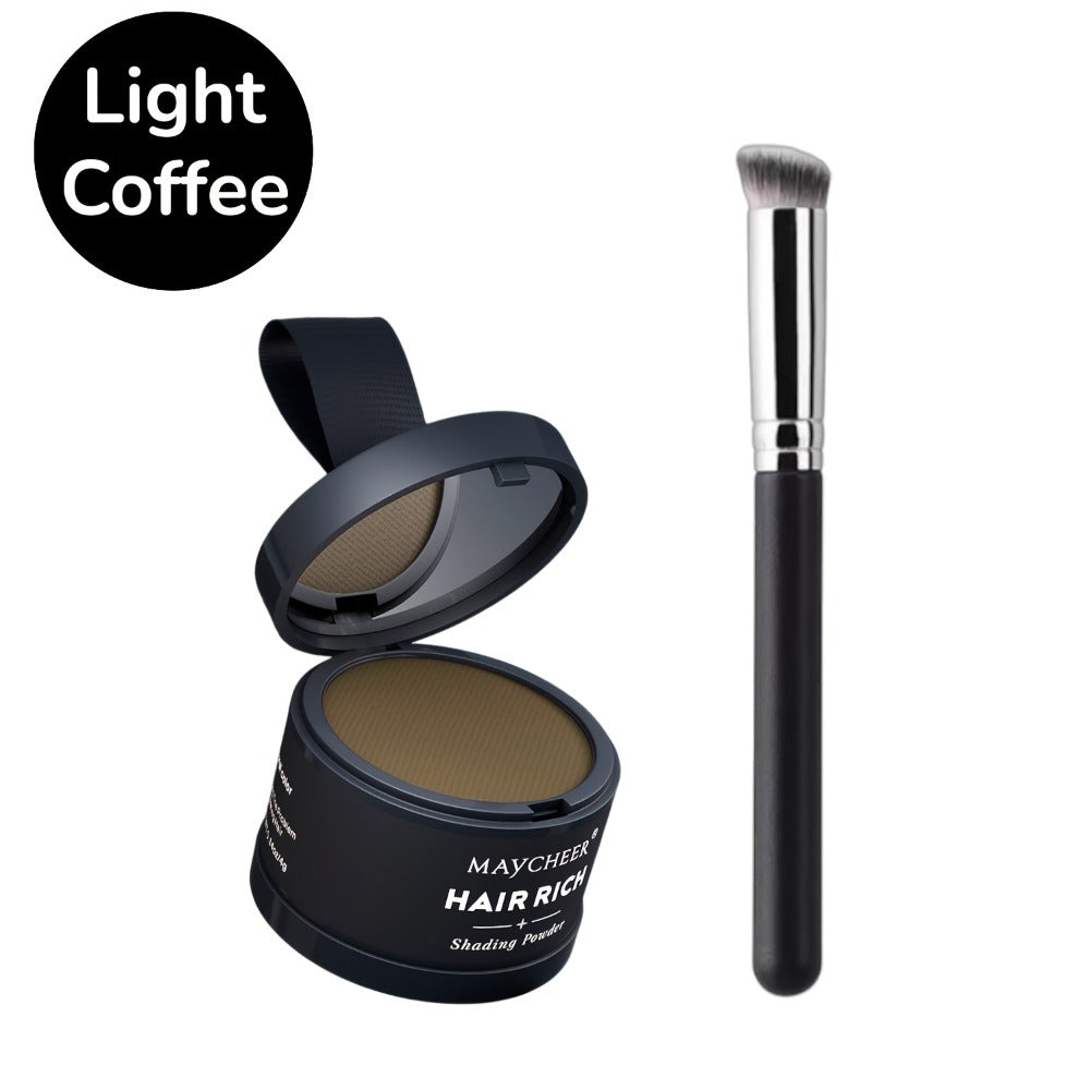 Beard Touch-Up Powder for Men - Instant Gray Coverage Beard Filler for Sparse Patchy Beard Eyebrows Hairline Temples Natural Finish Skin Friendly Long Lasting 5 Colors Available - product image 5