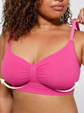 Women's Push-Up Seamless Bra with Breathable Design and Back Control - product image 7