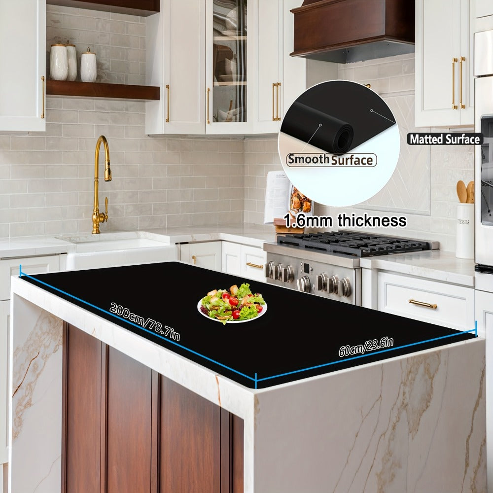 Extra Large Silicone Mat for Kitchen Counter – Nonslip Heat Resistant Countertop Protector, Nonstick Waterproof Craft Mat & Placemat, Multiple Sizes & Colors - product image 18