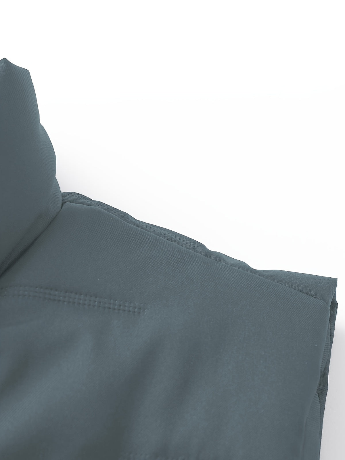 Men's Casual Stand Collar Vest, 100% Polyester Solid Color, Warm Fall/Winter Outerwear with Pockets, Non-Stretch Woven Fabric, Regular Fit - 120gsm - product image 11