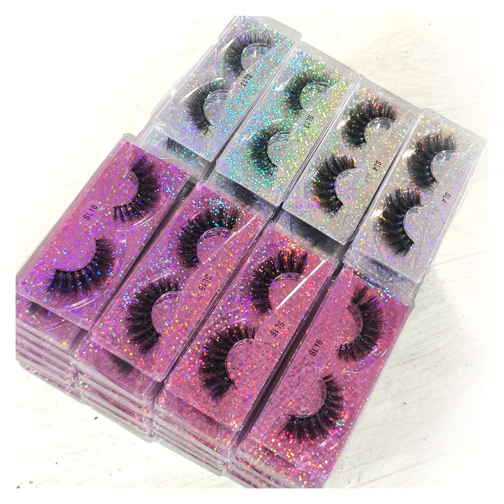 Russian DD Curl False Eyelashes 20 Pairs 5 Mix Styles – Cat Eye Extra Thick Fluffy Natural Reusable Lightweight Lash Multipack for Daily Wear, Parties & Special Occasions - product image 17