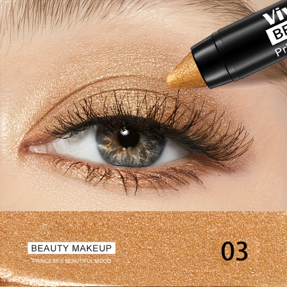 Eyeshadow Sticks 7-Piece Set Pop Color Matte — Easy Apply Smoky Eye Makeup Pencils with Eyebrow Pencil, Long-Lasting Vibrant Pigmented Eye Kit for Party Festival Daily Makeup Women - product image 6