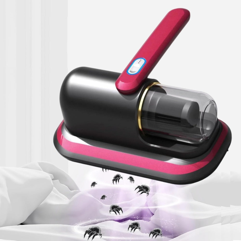 Cordless Mattress Vacuum Cleaner with Ultrasonic Heating & HEPA Filtration – Portable Bed Vacuum for Dust Mites, Pet Hair, Sofas, Upholstery & Carpets - product image