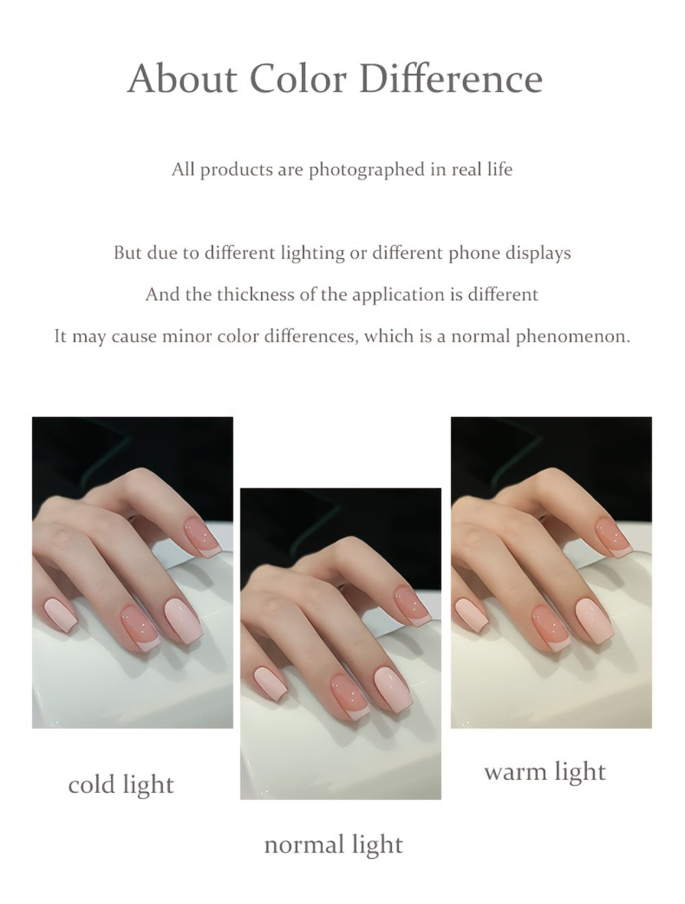 Gel Nail Polish Set 8 Colors Semi-Permanent Soak-Off LED Cure Long-Lasting Manicure Kit - 0.51oz Each Bottle Gentle Pink Shades 001-008 DIY Home Salon Nail Art Gift for Women - product image 19