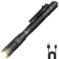 Tactical Penlight 1200 Lumen EDC Flashlight | High-Brightness Torch with Tail Switch Multi-Mode | Slim Pocket Light for Everyday Carry, Camping, Outdoor Activities & Work Lighting - product image 17