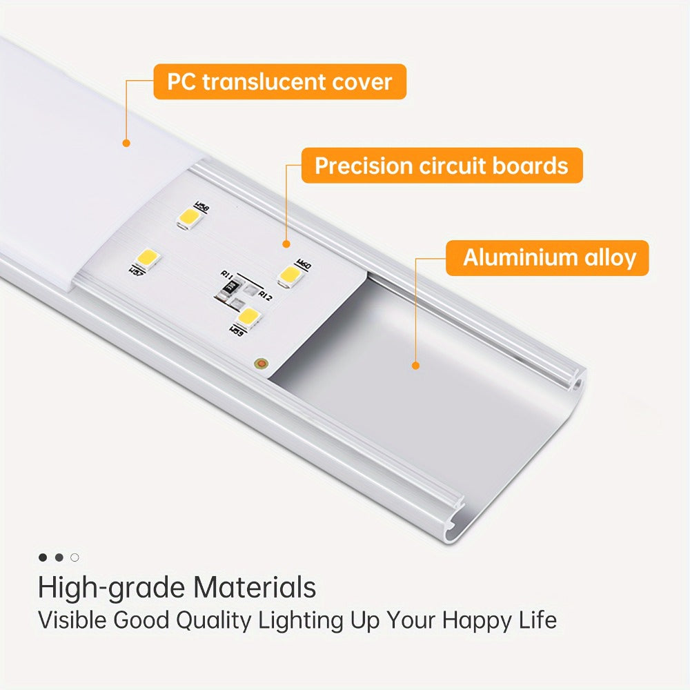 Motion Sensor Cabinet Light LED Under Cabinet Lights USB Rechargeable 3 Color Dimmable with Remote Control Magnetic Wireless Night Light for Kitchen Closet Wardrobe Cupboard Stairs - product image 7