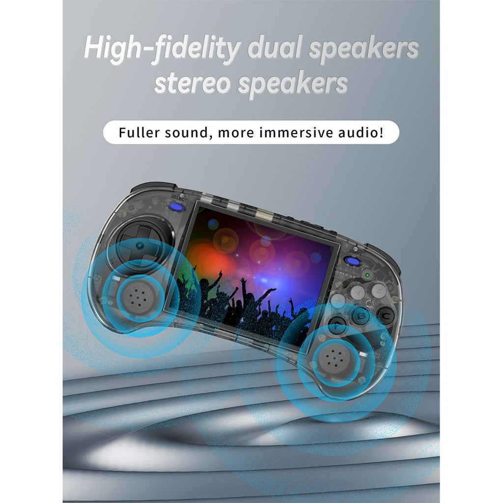 Anbernic RG ARC-S Arcade Six-Key Retro Handheld Game Console Linux 4" IPS HDMI 20+ Emulators Fighting Games 3500mAh Travel-friendly Emulator for Street Fighter Metal Slug Beat-Em-Up Fans 2 Colors