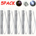 Tactical Pen Light 5 Pack USB Rechargeable 400 Lumen Mini LED Penlight Pocket Flashlight for Nurses Camping Outdoor EDC - product image