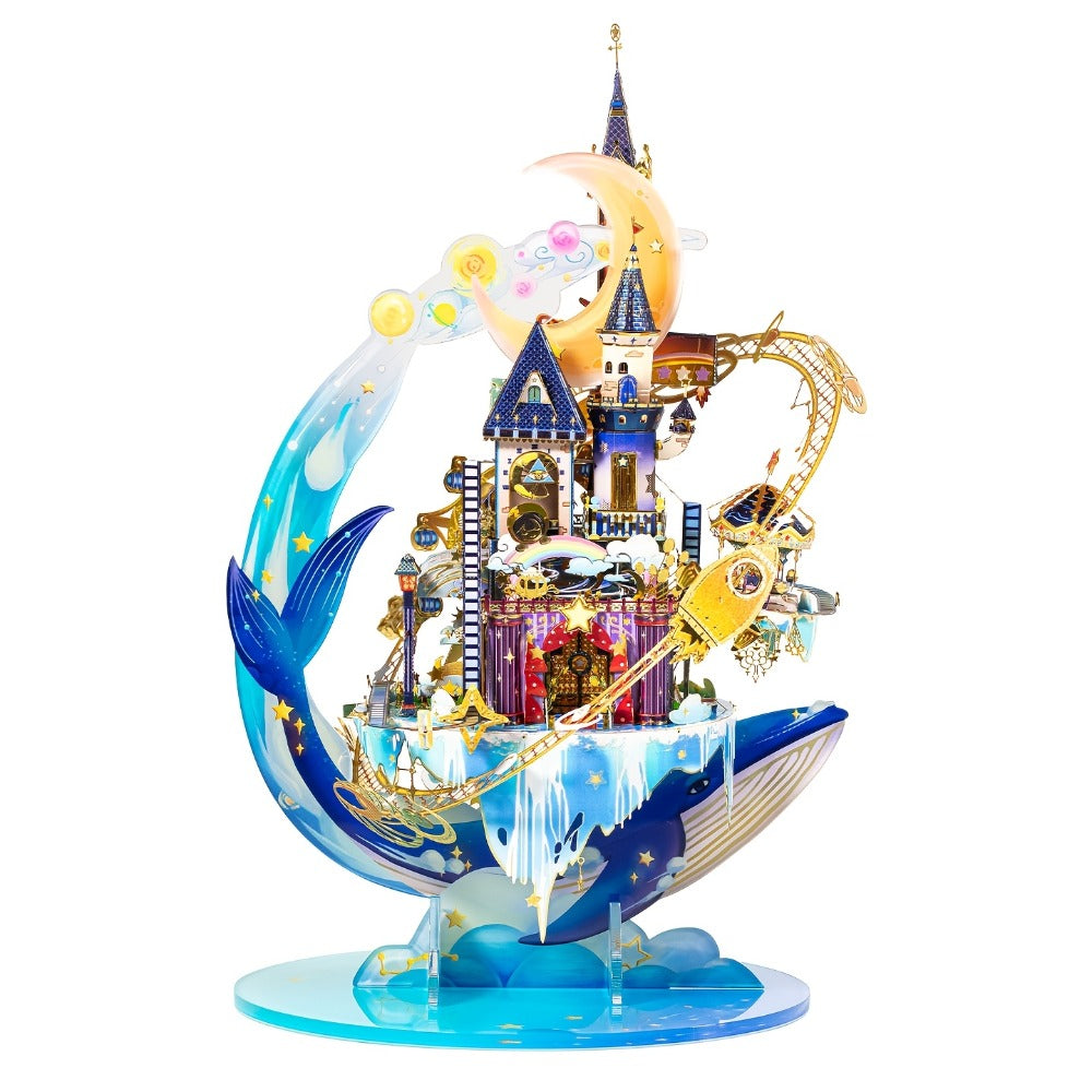 3D Metal Model Kit MU Star Playground | Handcrafted Garden Scene DIY Puzzle for Teens & Adults Ages 14+, Unique Birthday Christmas Valentine's Day Gift for - product image 7
