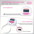 Digital Body Measuring Tape 60 Inch 150cm Smart Retractable Electronic Tape Measure for Weight Loss Waist Hip Chest Arm Body Measurement USB Rechargeable Fitness Tracker Tool - product image 9