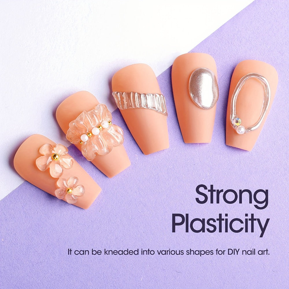 Nail Glue Gel UV LED Solid Formula 30g — Crystal Clear Extra Strong Bond for Press On Nails, Acrylic Tips, Nail Extensions & Rhinestones | Repositionable Before Cure | Lasts Up to  - product image 9