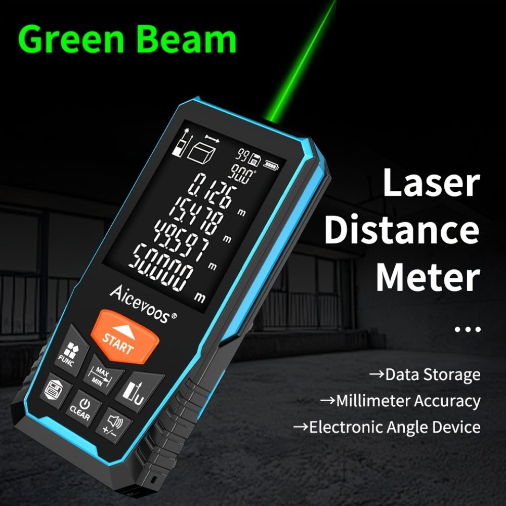 Laser Distance Meter Green Beam Digital Rangefinder 50M 70M 100M 120M Laser Tape Measure with LCD Display for Construction Surveying Indoor Outdoor Measuring - product image 13