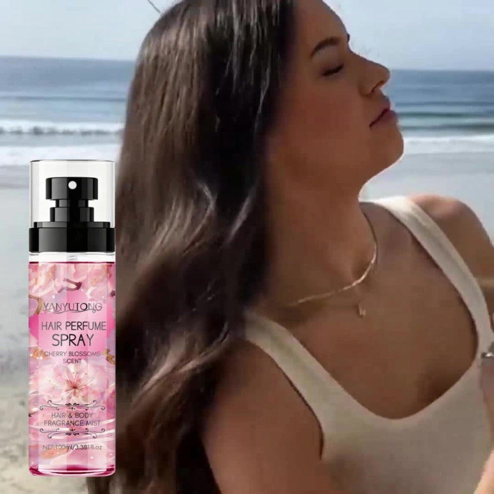 Hair Perfume Mist Cherry Blossom Scent 100ml - 24-Hour Long Lasting Fragrance Lightweight Non-Greasy No-Wash Aromatic Hair Spray for Daily Use Date Night Travel Gift for Her - product image 11