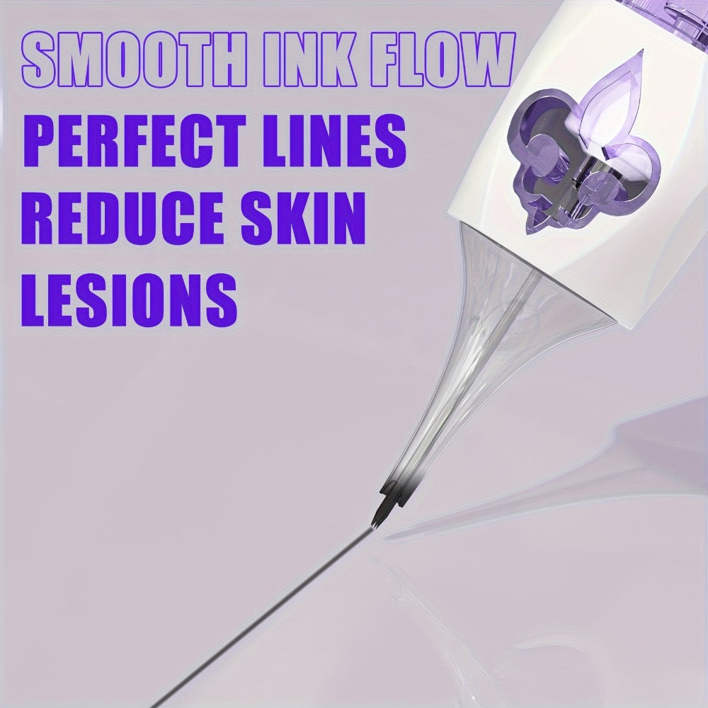 #12 Standard Tattoo Cartridge Needles RL RS RM M1 Mixed Set Round Liner Shader Curved Magnum Disposable Assorted Sizes for Tattoo Machines 20/50pcs - product image 2