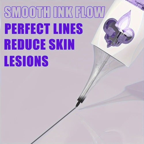 #12 Standard Tattoo Cartridge Needles RL RS RM M1 Mixed Set Round Liner Shader Curved Magnum Disposable Assorted Sizes for Tattoo Machines 20/50pcs - product image 2