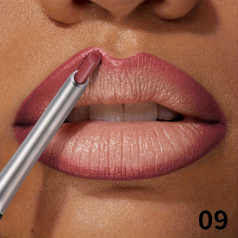 Precise Lip Liner Pencil 11 Shades Matte Waterproof Non-Fading Smooth Glide Long-Lasting All Day Wear Lip Outliner for Fuller Lips All Skin Tones Women Makeup Gift - product image 11