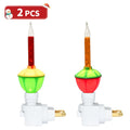 Christmas Bubble Lights 2 Pack Traditional Multi-Color Bubble Liquid Night Lights Plug-In Wall Light for Christmas Tree Thanksgiving Living Room Bedroom Corridor Holiday Decoration - product image 13