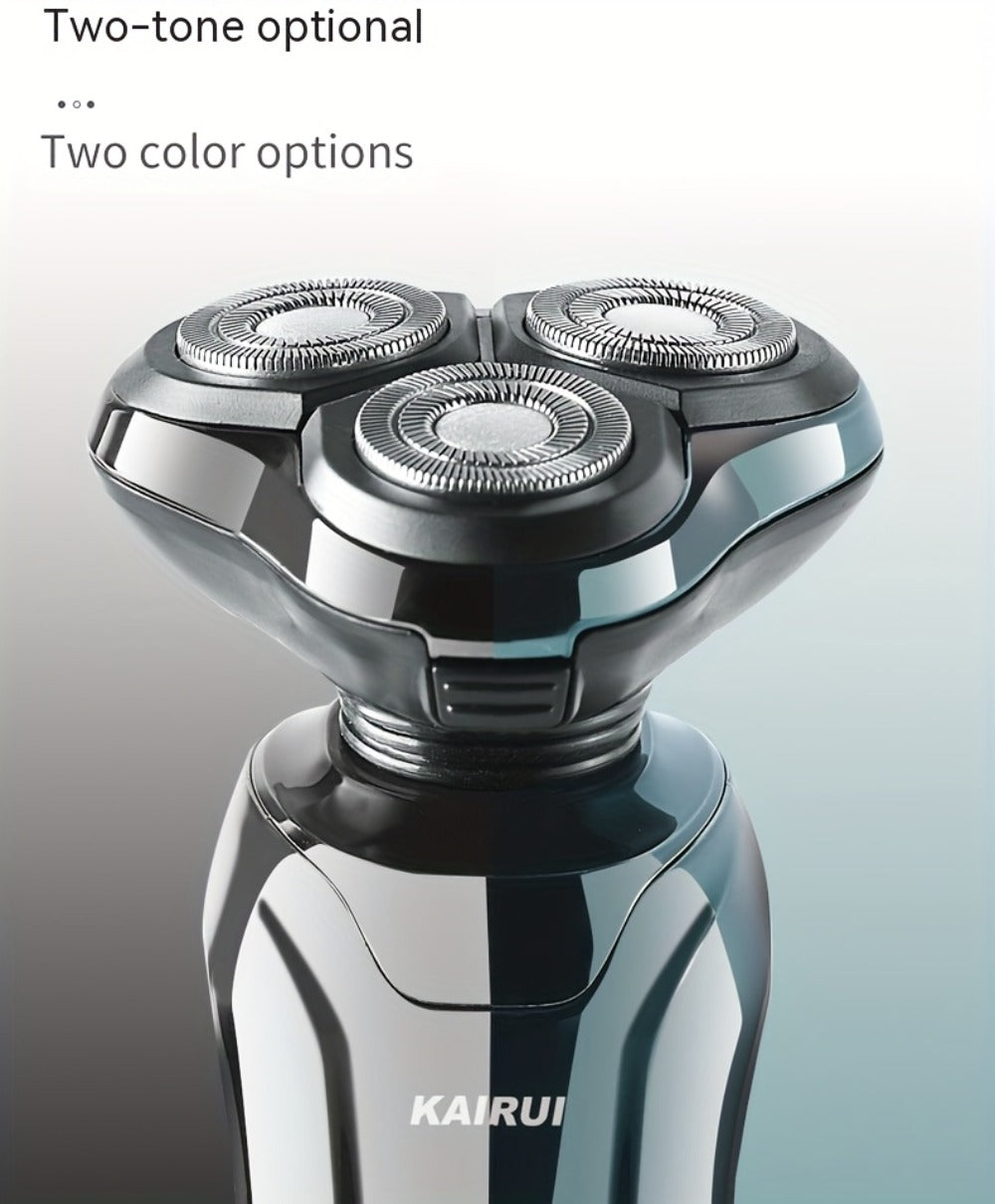 Electric Shaver for Men 4D Floating Triple Blade Waterproof — Wet Dry Razor with LED Battery Display & Type-C Fast Charging, High-End Close Shave Grooming Gift for Dad Husband - product image 14