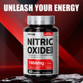 Nitric Oxide Supplement 1466mg with L-Arginine, L-Citrulline & Beet Root — Boosts Blood Flow, Muscle Pump, Endurance & Athletic Performance | Pre-Workout Capsules for Men & Women | - product image 15