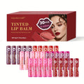 Tinted Lip Balm Set 30 Pieces Moisturizing Lip Gloss Gift Collection Hydrating Sheer Color Luminous Shiny Finish Bulk Lip Care Set for Women Daily Wear Birthday Holiday Bridal Gift - product image 25