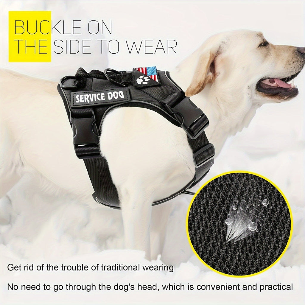 Easy Control for Small Medium Large Dogs XS S M L XL Multiple Colors – Reflective Dog Harness Vest with Handle Adjustable No-Pull Pet Vest for Walking Running - product image 6