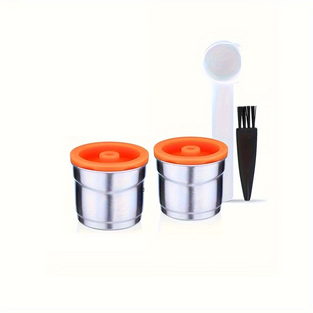 Reusable Coffee Filter Capsule for Illy Y3.2 & X7.1 Machines, Stainless Steel Refillable Coffee Pod Cup with Tamper, Eco-Friendly Reusable Espresso Capsule Accessory - product image 9