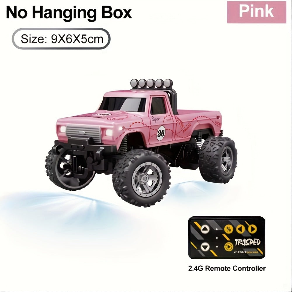 Mini RC Car 1/64 Scale High-Speed Off-Road Monster Truck | 2.4GHz Alloy Die-Cast Remote Control Car with Shock Absorber, All-Terrain Climbing RC Toy Gift for - product image 9