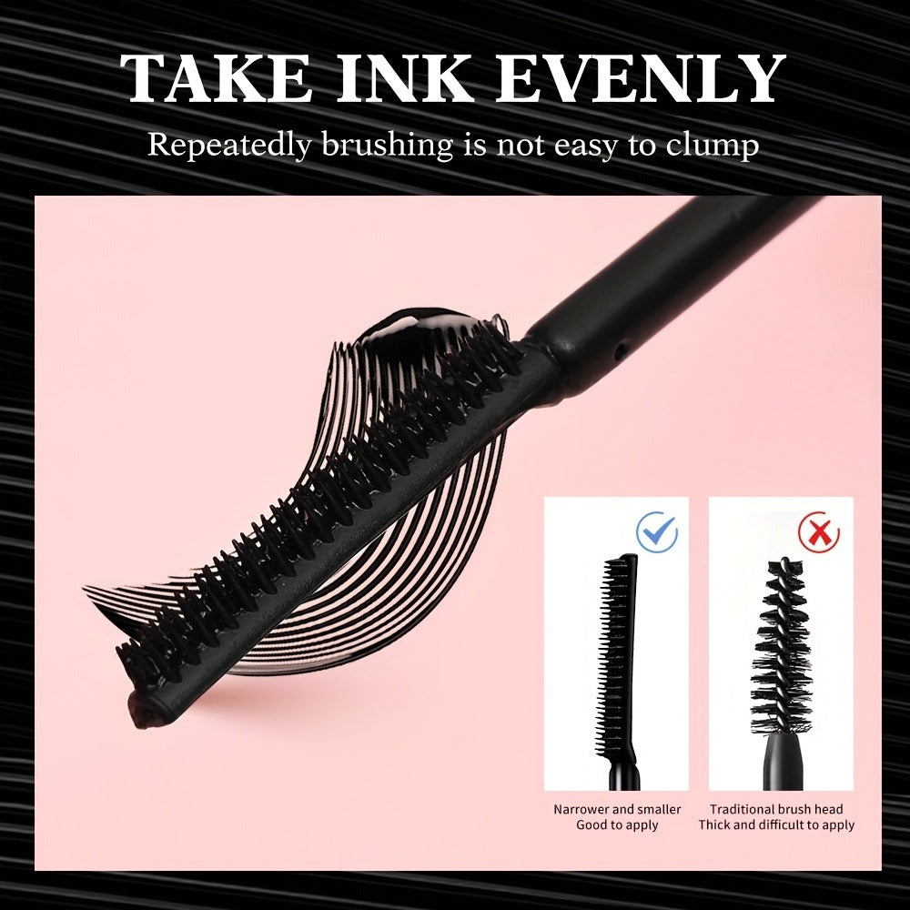 Waterproof Mascara 2-Pack Volumizing Lengthening Curling Long-Lasting Smudge-Proof Precision Brush – Lash Extender for Bold Defined Dramatic Lashes Eye Makeup Set for Women All Las - product image 9