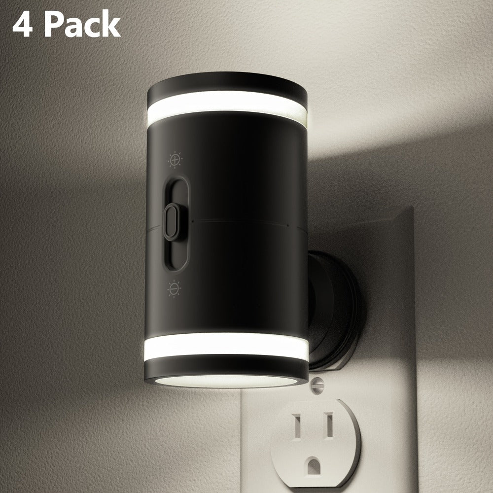 LED Night Light Plug In Dusk to Dawn Sensor – 5-120LM Adjustable Brightness, 3 Color Temperatures, Modern Plug-In Night Lights for Hallway, Bedroom, Staircase, Bathroom & Toddler R - product image 23