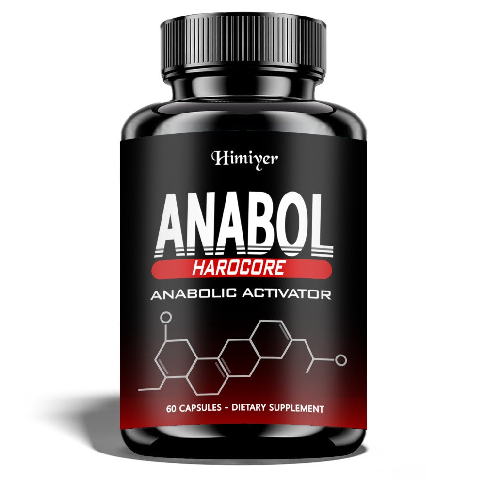 Anabol Hardcore Anabolic Activator for Men — Advanced Energy, Strength & Muscle Performance Formula with 6-Keto-Diosgenin & Hecogenin | Daily Wellness Support | 60 Capsules | 1-3 B - product image 3
