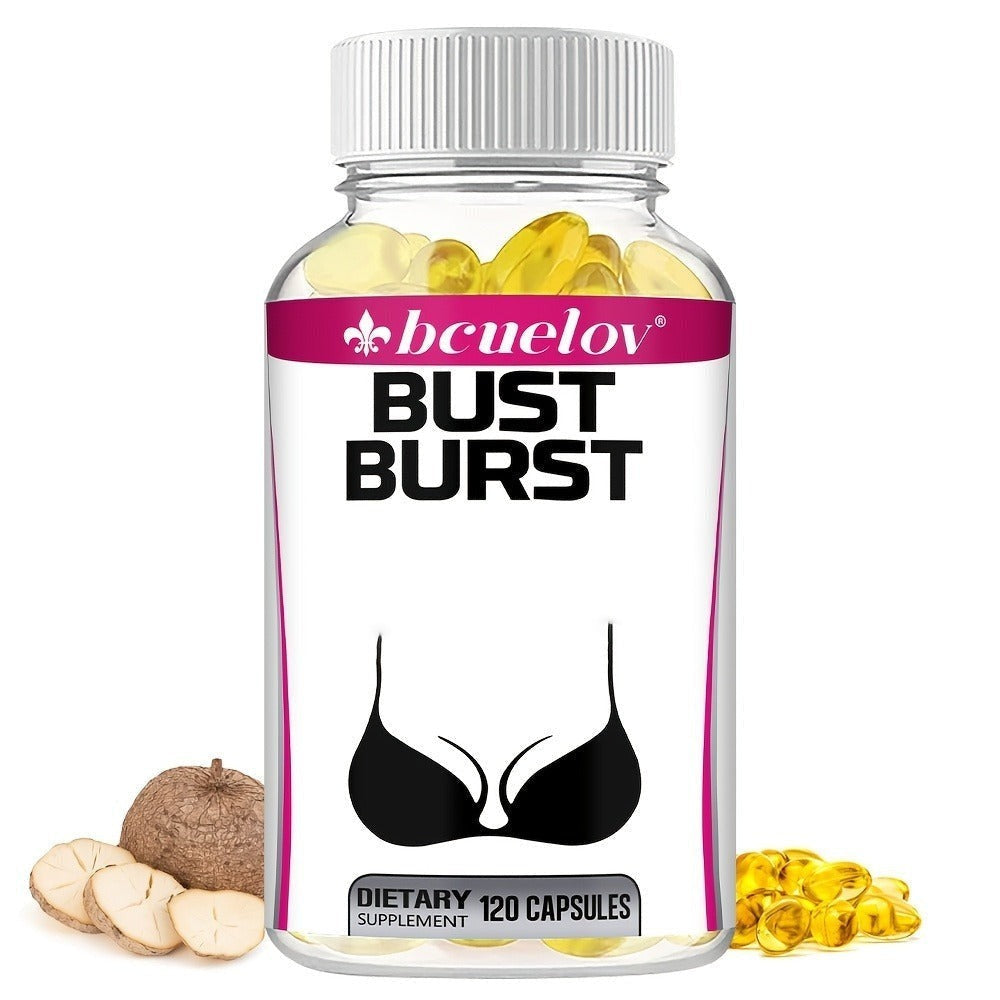 Pueraria Mirifica Breast Enhancement Capsules 120ct | Natural Phytoestrogen Formula for Women | Supports Bust Firmness, Hormonal Balance & Emotional Wellness | Daily Women's Health - product image